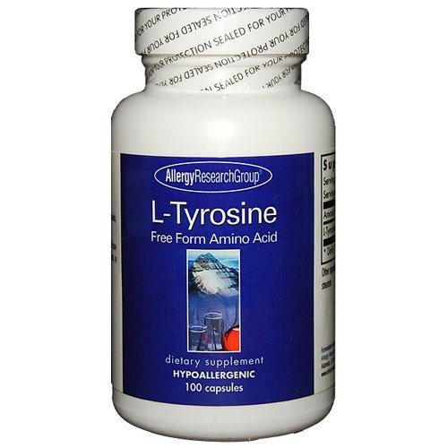L-Tyrosine 500 mg 100 capsules végétariennes