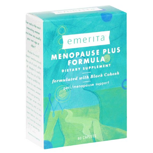 La ménopause Emerita plus Formula, Caplets, 60-Count Box