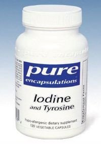 L'iode pur Encapsulations et tyrosine - 120 gélules