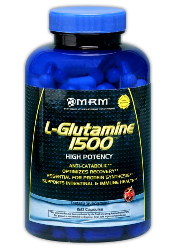 MRM L-Glutamine 1500 mg, 150 Capsules