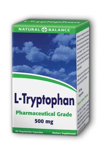 Natural Balance L-tryptophane 500 mg, 60-Count
