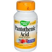 Nature Acide pantothénique Way, capsules, 250 mg, 100-Comte