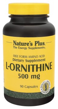 Nature Plus - L-ornithine, 500 mg, 90 capsules