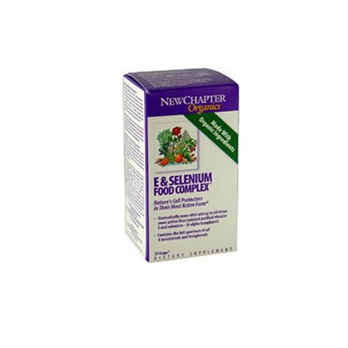 New Chapter E & Selenium Complexe alimentaire, 60 Count