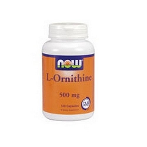 NOW Foods L-ornithine, 120 Capsules 500mg /