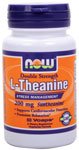 Now Foods, L-Théanine 200 mg, Veg Capsules, 60-Count-