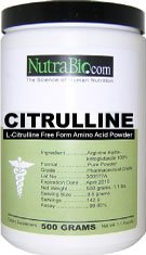 NutraBio L-citrulline Poudre - 2268 grammes (5 lb)