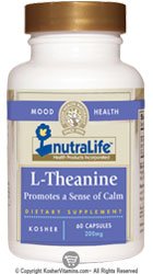 NutraLife casher L-Théanine 200 mg 60 capsules