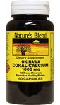 Okinawa Coral Calcium 1000 mg 60 Caps par mélange de la Nature