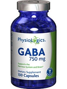Physiologics - GABA 750 mg 100 gélules