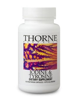 Recherche Thorne - Iode - Tyrosine - 60,