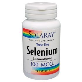 Solaray - Sélénium (sans levure), 100 mcg, 90 capsules