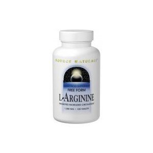 Source Naturals L-Arginine 1000 mg, 200 comte