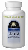 Source Naturals L-leucine en poudre, 100 g, 3,53 once