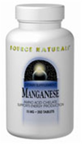Source Naturals Manganèse 15 mg 100 comprimés