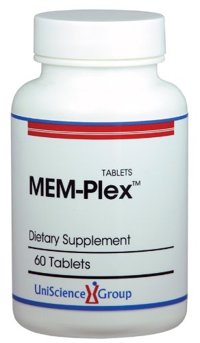 Supplément 2050 Mem-Plex, le cerveau et la mémoire avec de l'acide pantothénique, 60 comprimés