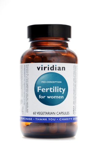Viridian fertilité Pour Femmes Casquettes Veg 60 (Pro-Conception) Nouveau