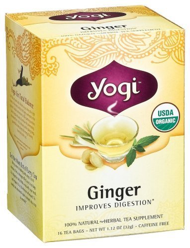 Yogi tisane, thé au gingembre, 16 sachets de thé (Pack de 3)