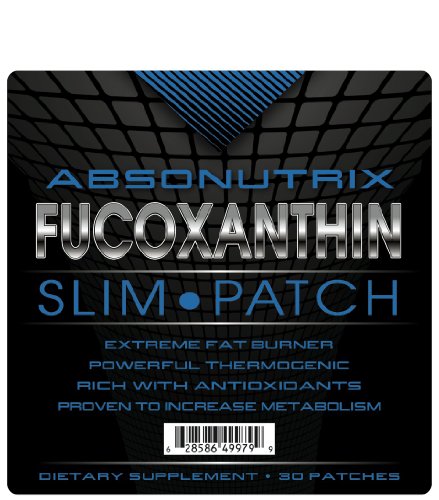 Absonutrix Correctifs fucoxanthine Slim - 30 patchs - Extreme Fat Burner - Formule la plus avancée