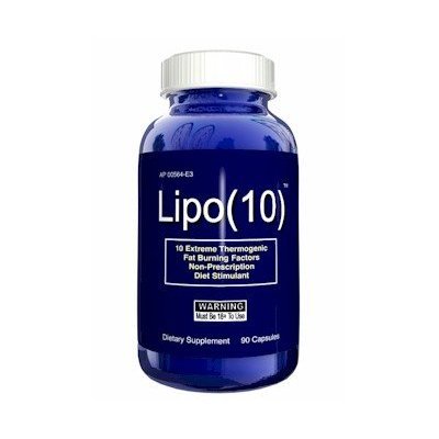 Lipo 10 à 60 capsules de graisse thermogénique brûleur Hardcore Pills Weight Loss Diet - 3 Pack