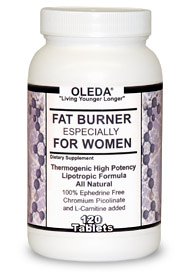 OLEDA Fat Burner Surtout pour les femmes - Formule thermogénique avancée