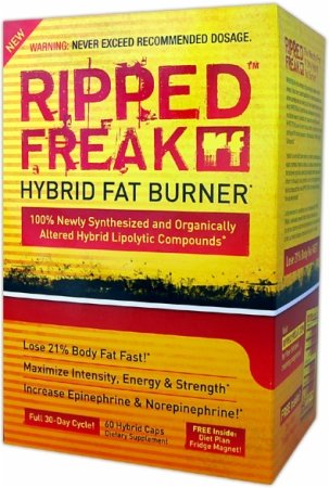 Ripped Freak Burner Fat hybride, capsules, 60 ch