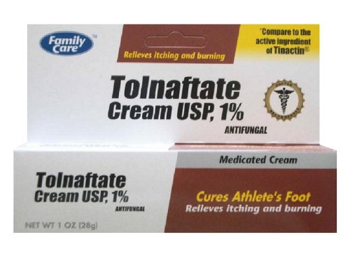 [6 Pack] Crème Antifongique Tolnaftate USP 1% Comparer Tinactin