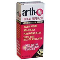 Arth-Rx topique Lotion analgésique de secours Arthritis Pain - 3 oz (Pack de 3)