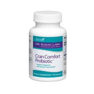 Dr Lark Supplément de Cran Cranberry Confort probiotiques pour la santé des voies urinaires, 60 capsules (30 jours d'approvisionnement)
