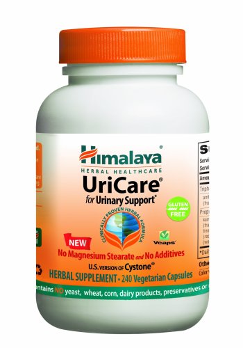 Himalaya Herbal Healthcare UriCare / Cystone, Confort urinaire, 240 Vcaps, 840mg