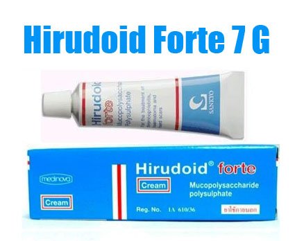 Hirudoid Forte crème anti inflammatoire chéloïdes des cicatrices peau Vericose Vein 7 G.