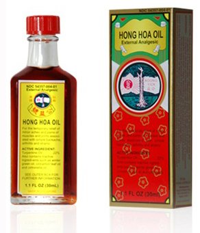 Hoa Hong externe analgésique (Huile Fleur Rouge) auprès de la société Médecine Solstice 1,1 oz - 30 ml Flacon
