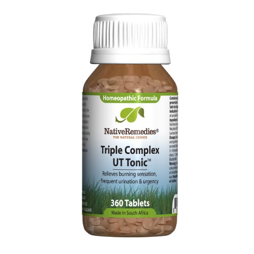Native Remedies Triple UT complexe Tonic pour des voies urinaires et soutien continus de la vessie (360 comprimés)