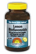 Nature de bioflavonoïdes de citron, la vie comprimés, 1000 mg, 250 Count