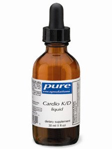 Pure Encapsulations Cardio K / D liquide 1 Oz (vitamine K2 D3)