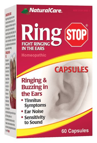 RingStop NaturalCare de sonnerie et / ou bourdonnement dans les oreilles, Capsules, 60-Count Bottle