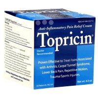 Topricin anti-inflammatoire pot de crème Pain Relief - 4 Oz, Pack 2