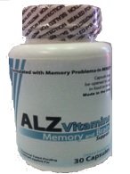 Vitamines Alz - Combinaison des suppléments naturels visant à la maladie d'Alzheimer. Ingrédients noté dans les revues médicales pour augmenter la fonction du cerveau et de réduire les pertes de mémoire.