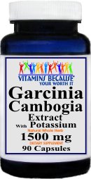 Garcinia cambogia 1500mg avec le Potassium