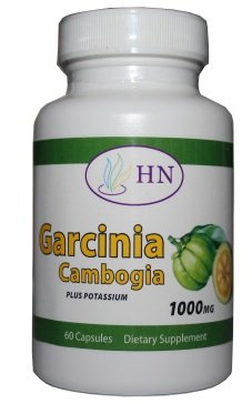 Garcinia cambogia Extrait 1000mg - Pure Garcinia cambogia - Avec potassium - 50% HCA Extrait - 1.000 mg par portion 60 Capsules