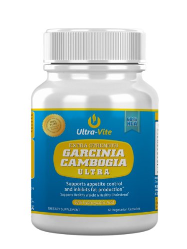 Garcinia cambogia extrait - Extra Strength Garcinia cambogia Ultra avec 60% HCA - Charges Liants zéro, zéro, zéro ingrédients artificiels - Éprouvé en clinique