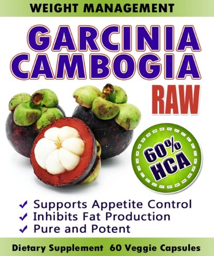 Garcinia cambogia extrait - Garcinia cambogia RAW ™ - 1000mg par portion | Un mois d'approvisionnement (Featuring cliniquement prouvée, multi-breveté Extrait 60% HCA pour Weight-Loss)