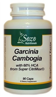 Garcinia Cambogia HCA avec 60% de Super Citrimax - 90ct