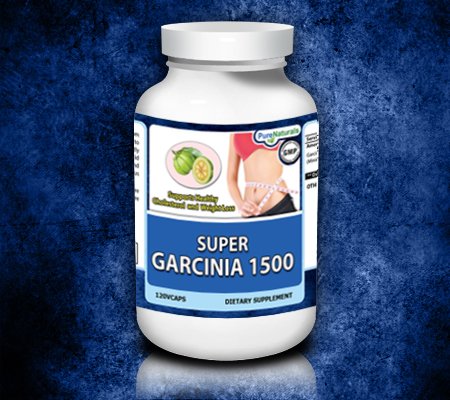 Pure Naturals, Super GARCINIA 1500 (Garcinia cambogia extrait), 120 capsules végétariennes