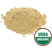 Astragalus racine en poudre Certified Organic - Astragalus membranaceus, 1 lb, (Bazar de l'Inde)
