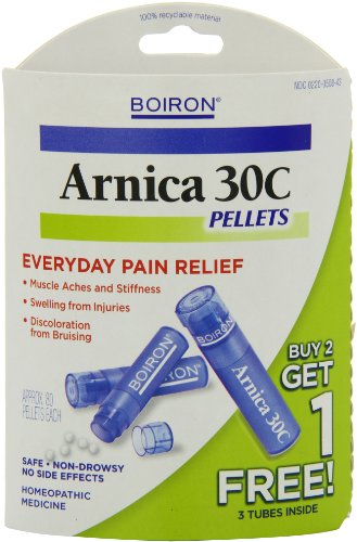 Boiron Homeopathic Medicine Arnica for Muscle Relief, 30C Pellets, 160-Count Packages (Pack of 2)