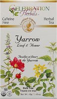 Célébration Herbals organique Yarrow feuille fleur thé en vrac sans caféine - 40 g