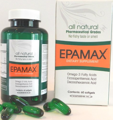 Epamax Sacha Inchi 60 caps molles de source végétale 900mg 100% des acides gras oméga 3