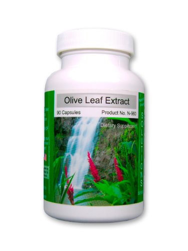 Extrait Olive Leaf, Supplément de santé naturel exceptionnel, avec Quercitin, Yarrow, et homéopathiques sels cellulaires 90ct