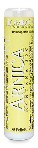 Homeocare Labs Arnica Montana 30c, 0.3 ounces Tubes (Pack of 2)